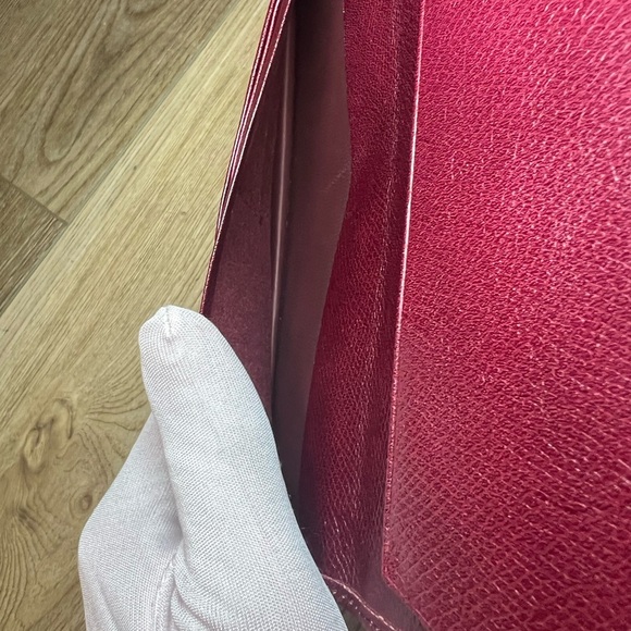 Givenchy Burgundy Bordeaux Leather Long Wallet - EUC - Picture 6 of 6